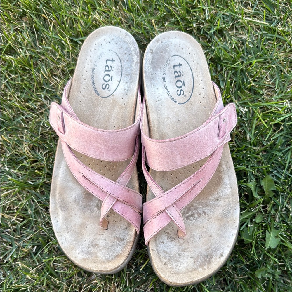 Taos Footwear Perfect Sandals - Pink - 9